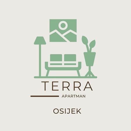 Apartman Terra Centar, Free Parking Osijek Exteriör bild